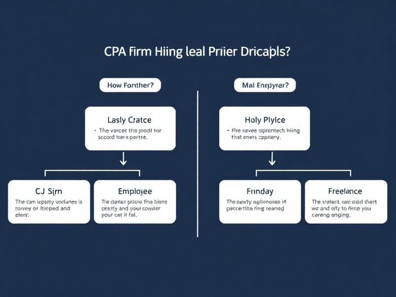 Hiring Decision Framework for CPA Firms