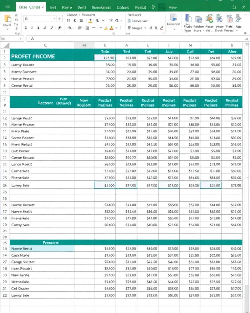 Short-Term Rental Income Tracker (Excel)